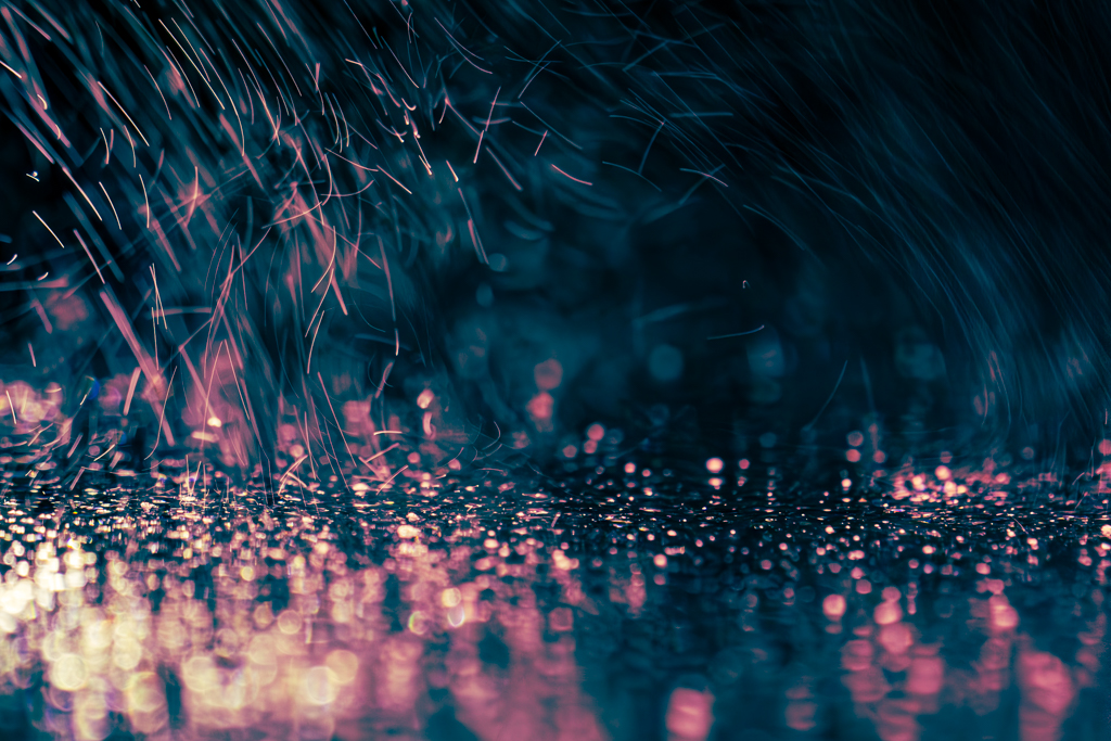 Water Jewels in the Dark