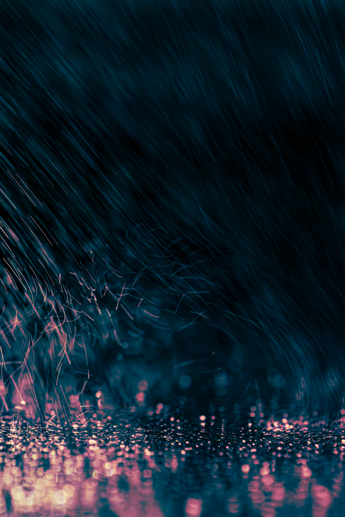 Water Jewels in the Dark