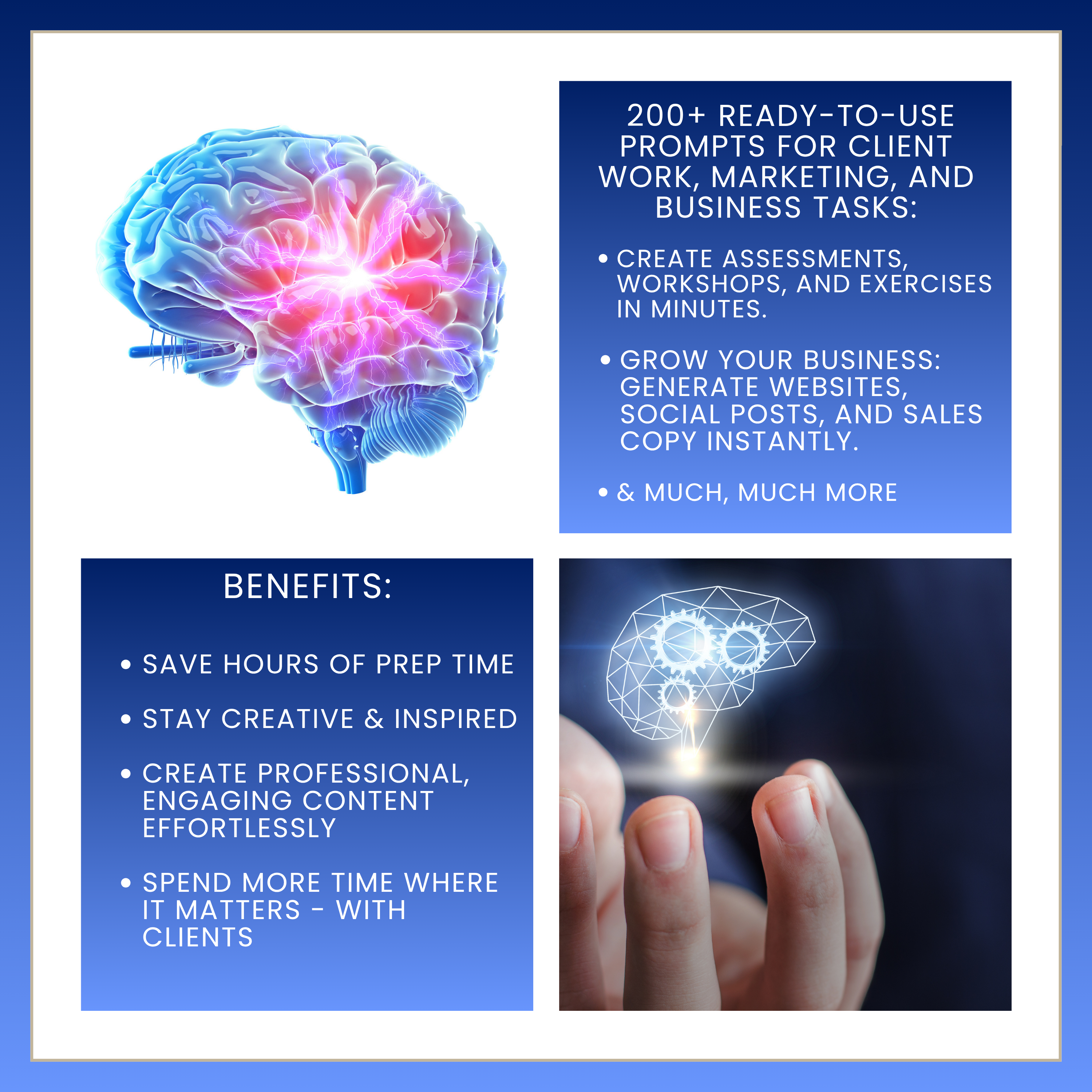 How To Use AI Prompting In Your Brain Coaching Business + Bonus Research Guide