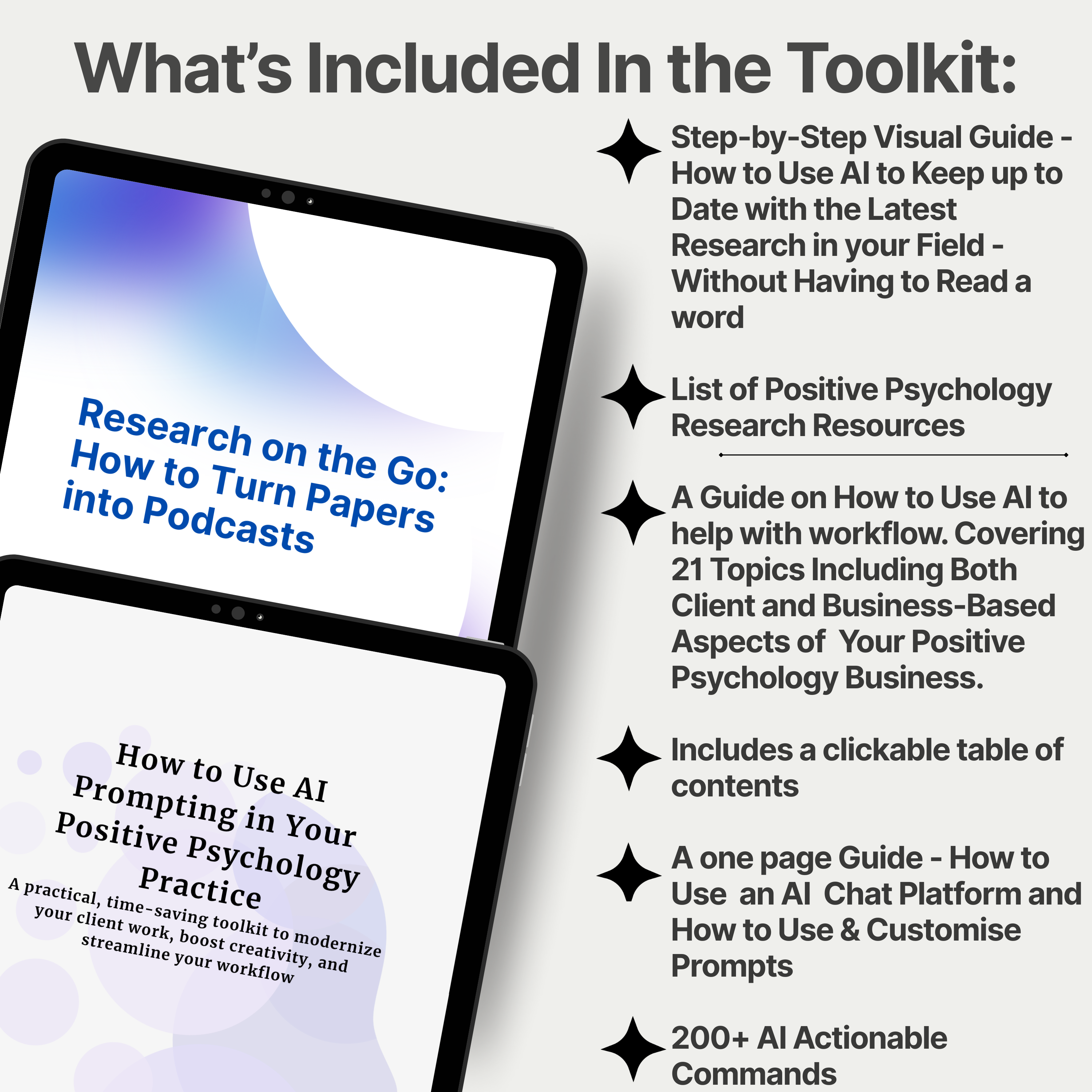How to Use AI Prompting in Your Positive Psychology Practice + Bonus Research Guide