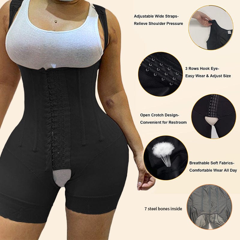 Women’s Full Body Shaper with steel bone