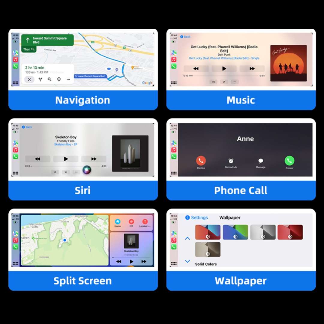 CarPlay / Android Auto უსადენო ადაპტერი