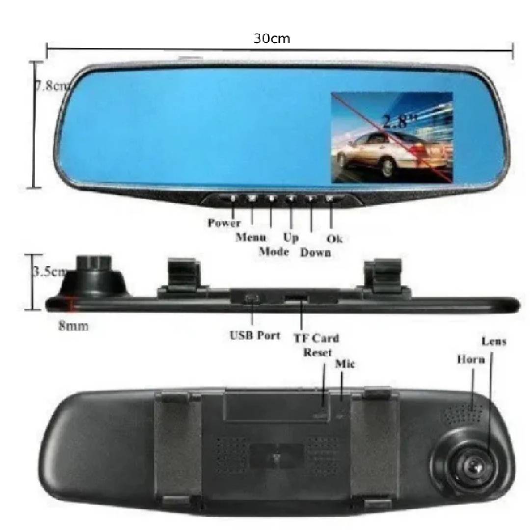 BLACKBOX სარკე ვიდეორეგისტრატორი