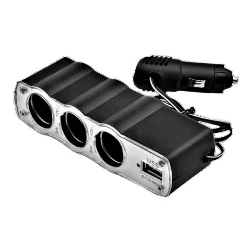 IN-CAR სამმაგი სოკეტი