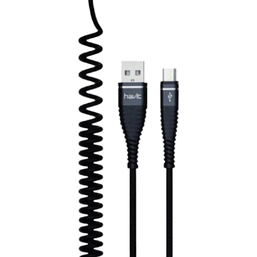 HAVIT ტელეფონის დამტენი კაბელი USB-A - Micro USB