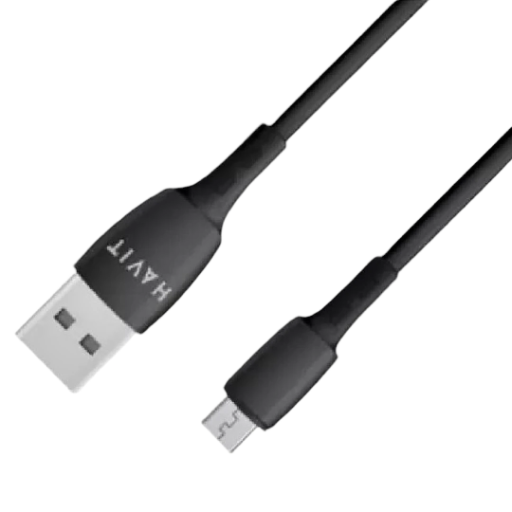 HAVIT ტელეფონის დამტენი კაბელი USB-A - Micro USB