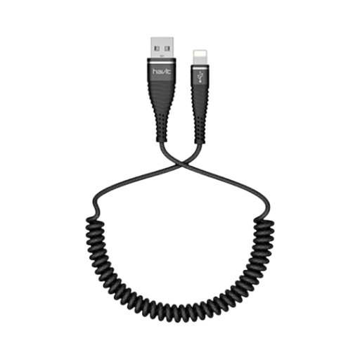 HAVIT ტელეფონის დამტენი კაბელი USB A - Lightning