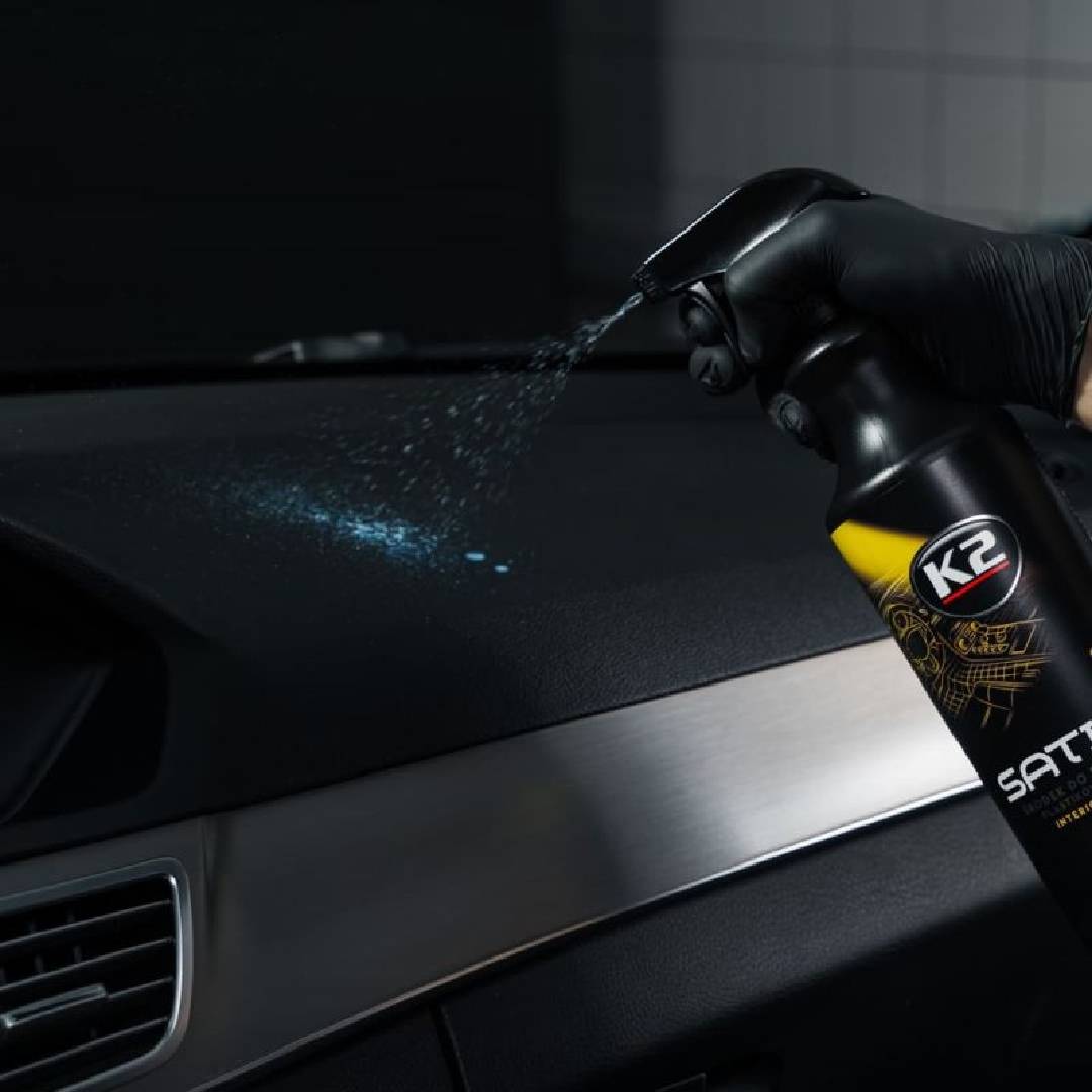 K2 სალონის საწმენდი შავი მოცხარი