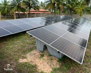 Lastro Solar / Estrutura para usinas de solo 100% polietileno