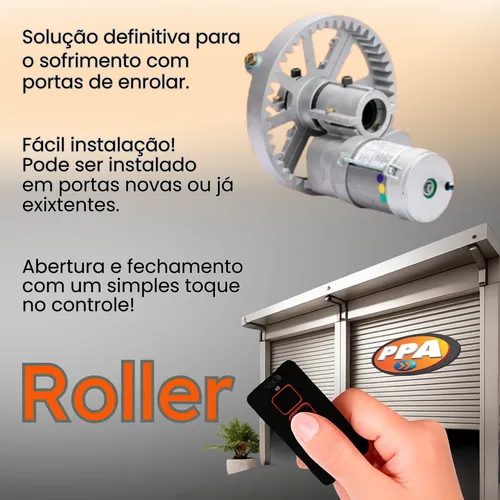 Motor de Porta De Enrolar De Aço Ppa Roller