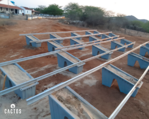 Lastro Solar / Estrutura para usinas de solo 100% polietileno