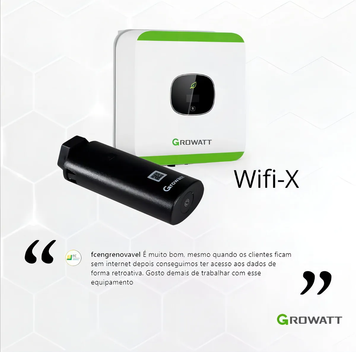 Inversor Solar On Grid Growatt Mic3000tl-x 3kw Monofasico 1mppt