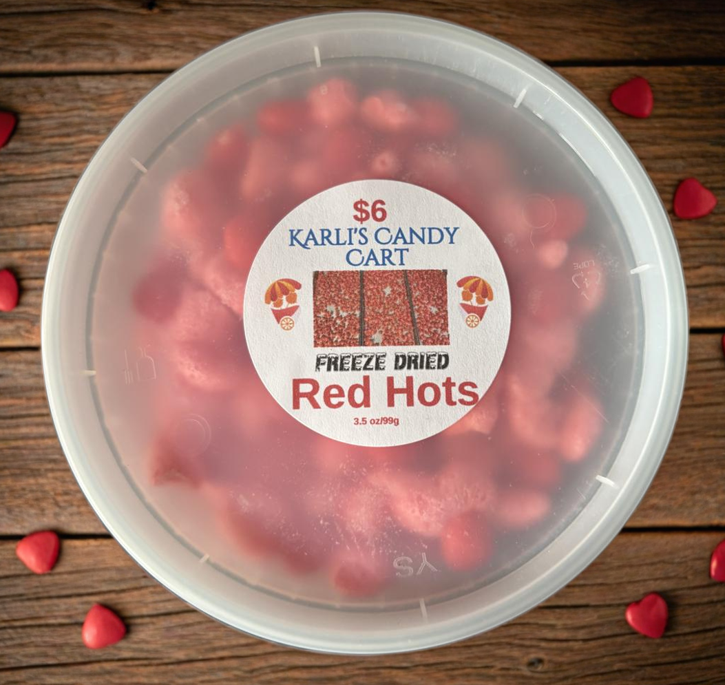 Freeze Dried Red Hots