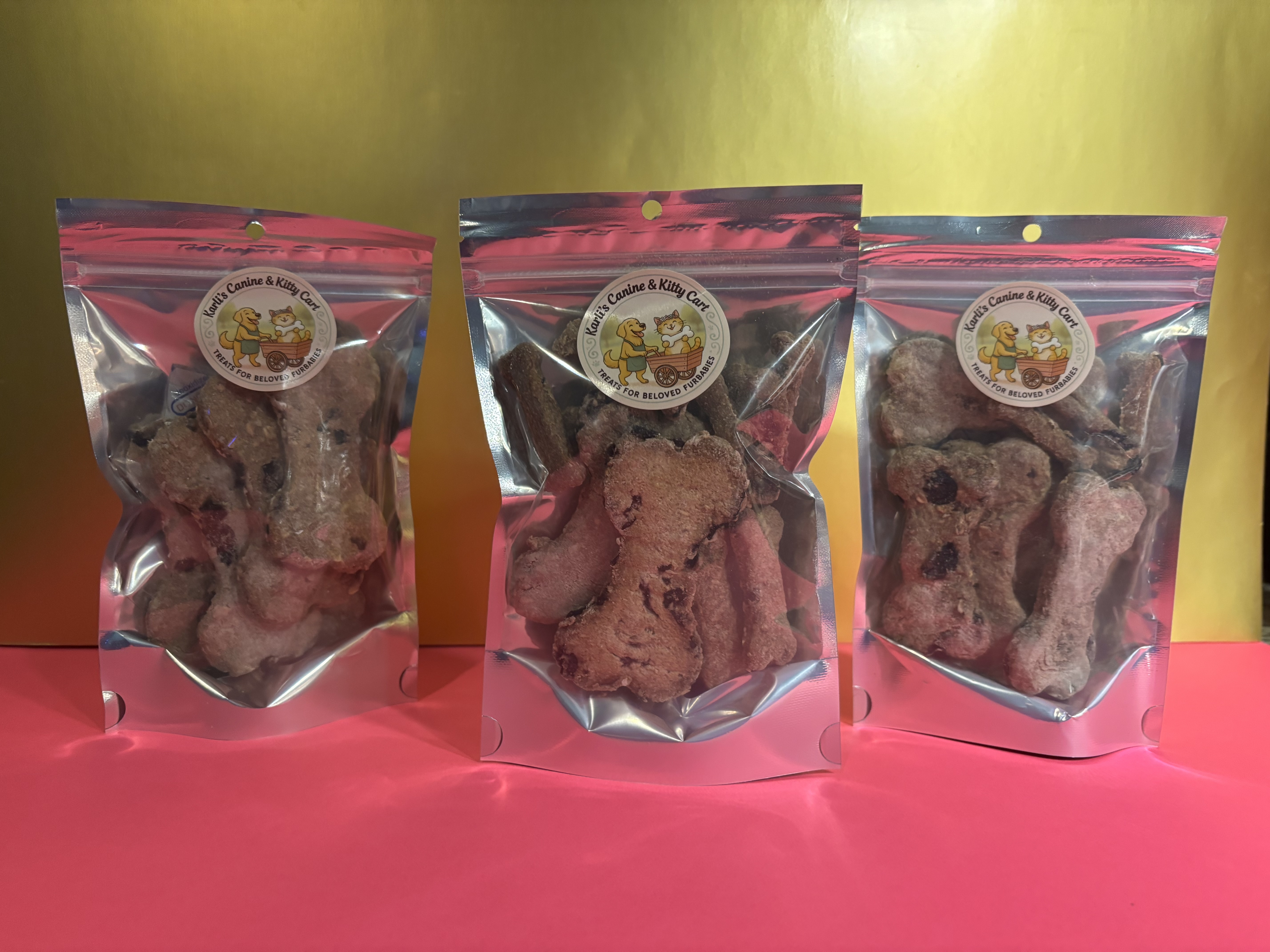 Homemade Freeze-Dried Dog Biscuits