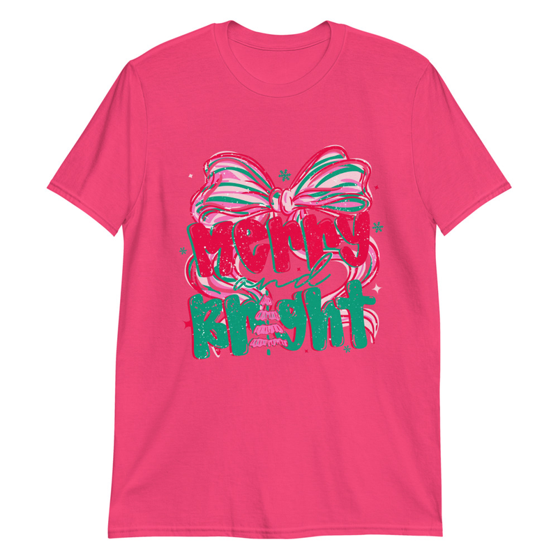 Merry and Bright Retro Tee