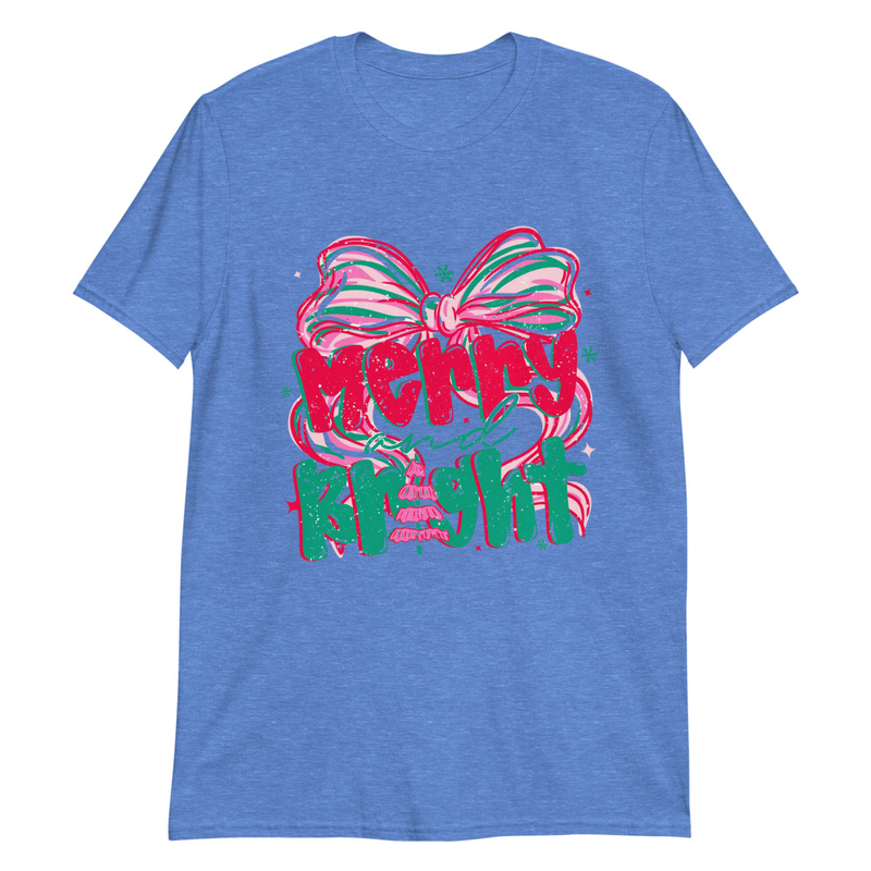 Merry and Bright Retro Tee