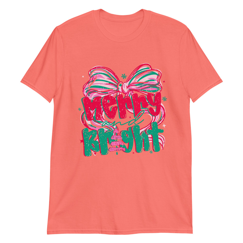 Merry and Bright Retro Tee