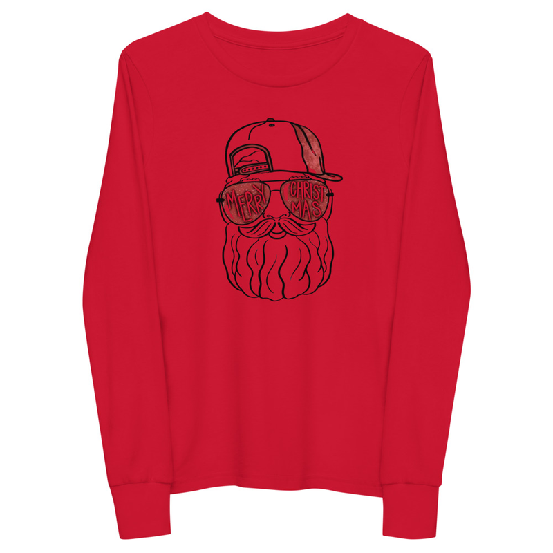 Cool Santa Long Sleeve Tee