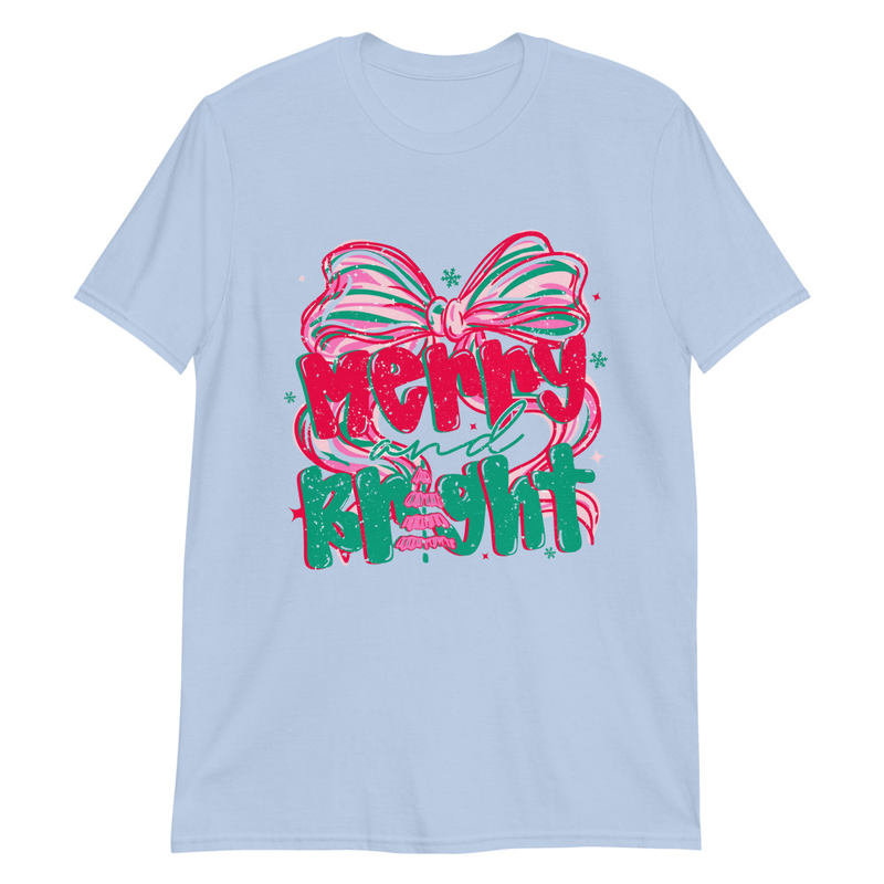 Merry and Bright Retro Tee