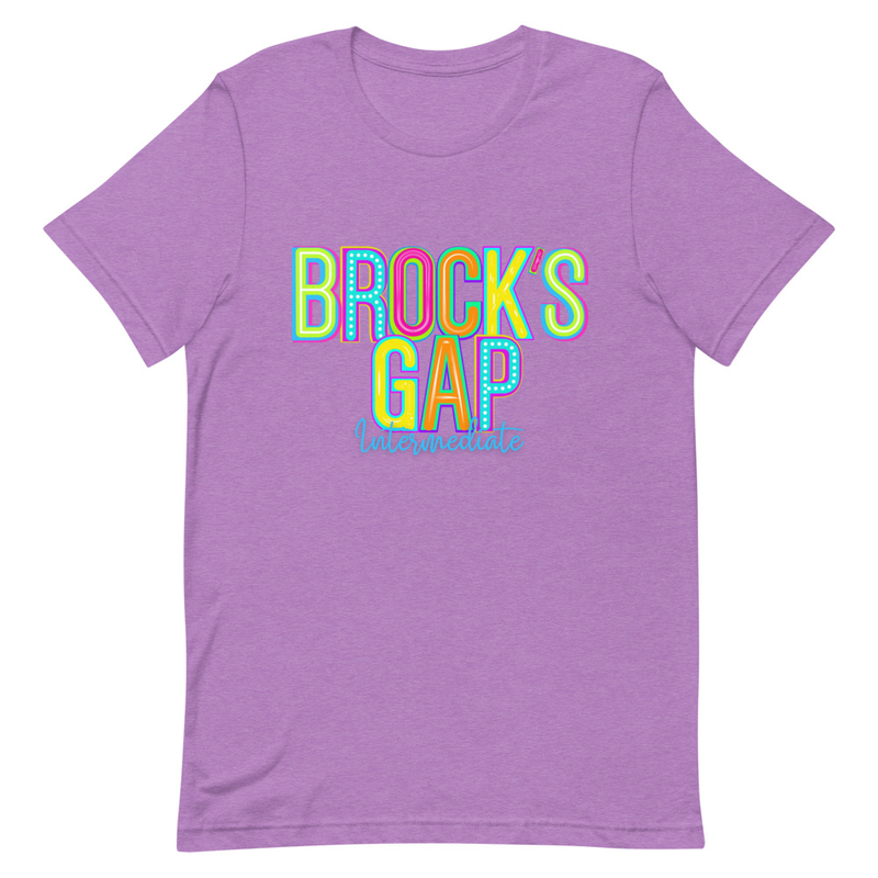 Brock's Gap Intermediate Neon Tee