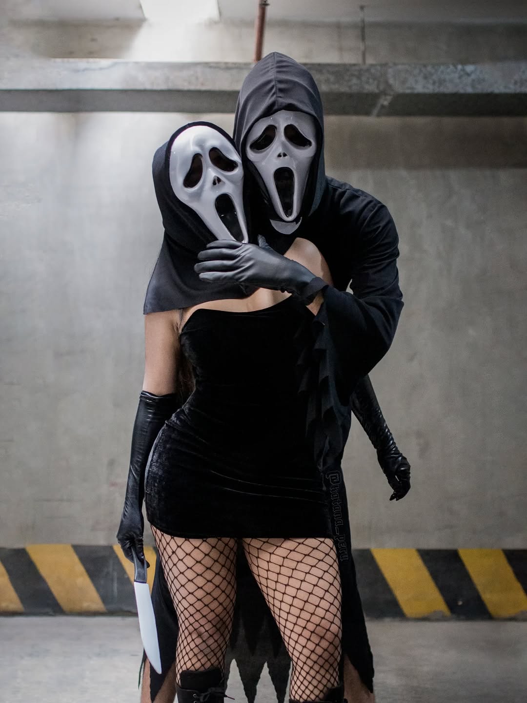 Couples Ghostface Horror Costume
