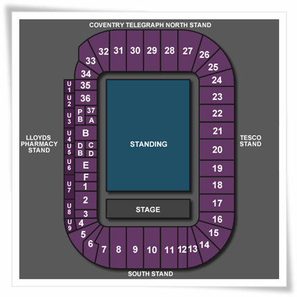 Ed Sheeran Ticket - 5th December 2025, Coventry, England