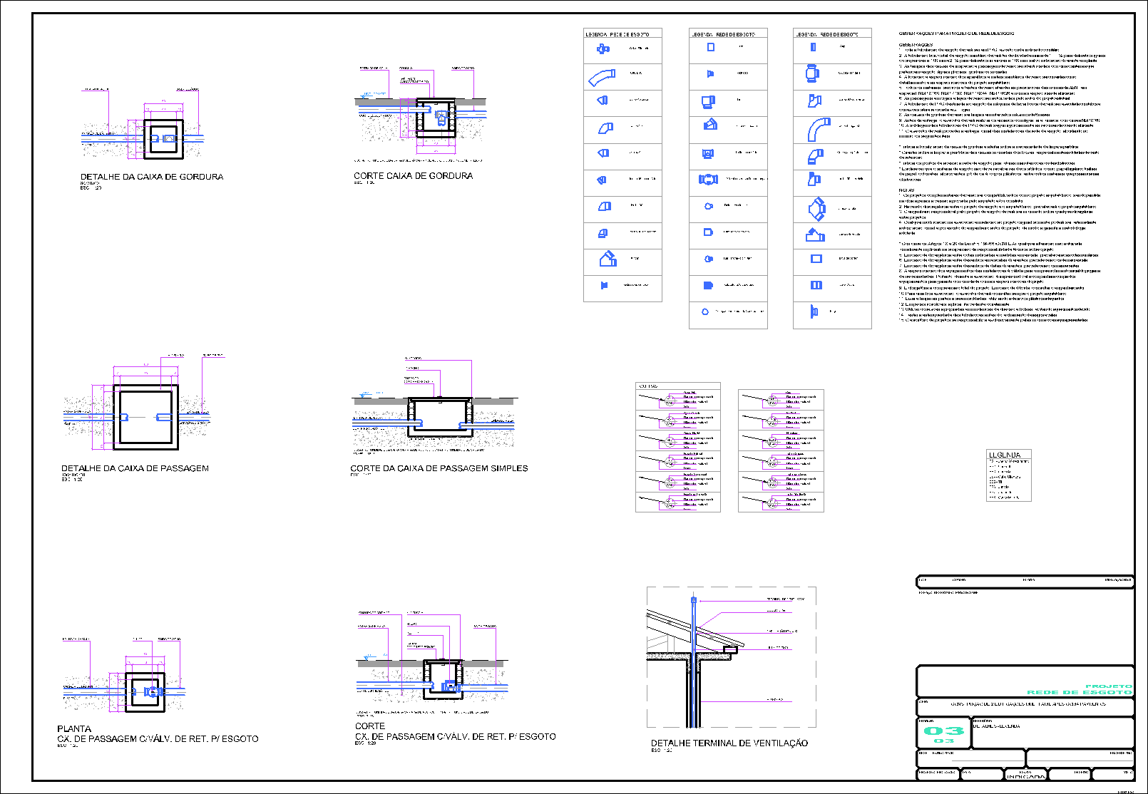 2 Prédios, 16 aptos., esgoto, 3 pranchas A1