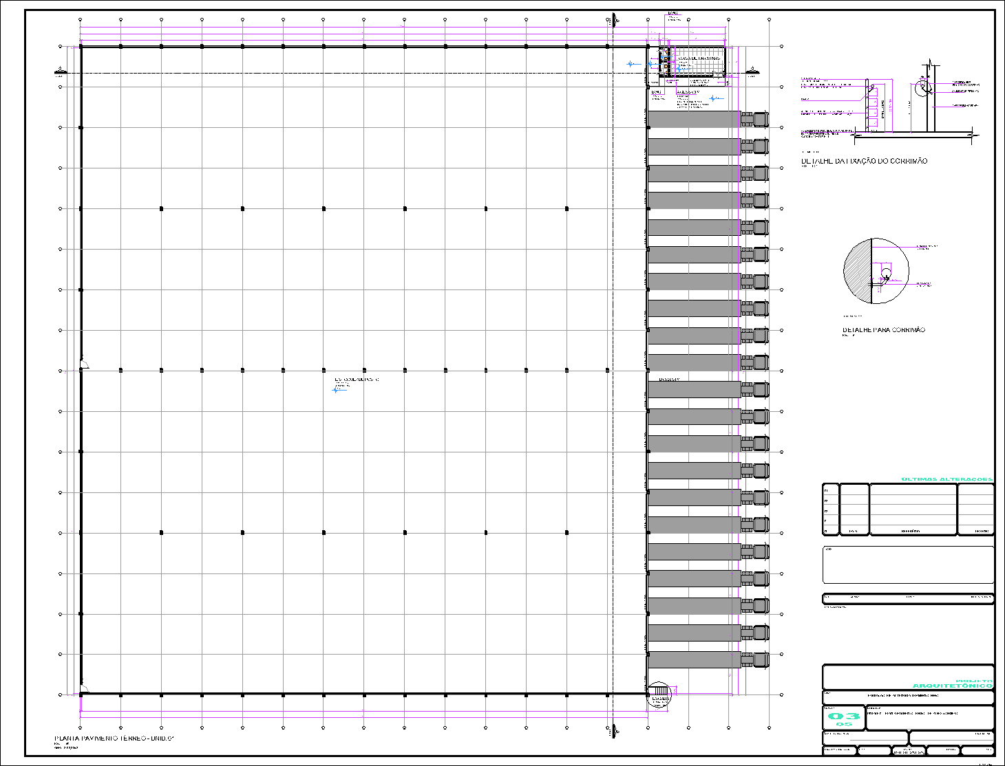 Centro de Distribuição, 51696 porta pallets, 5 pranchas A1