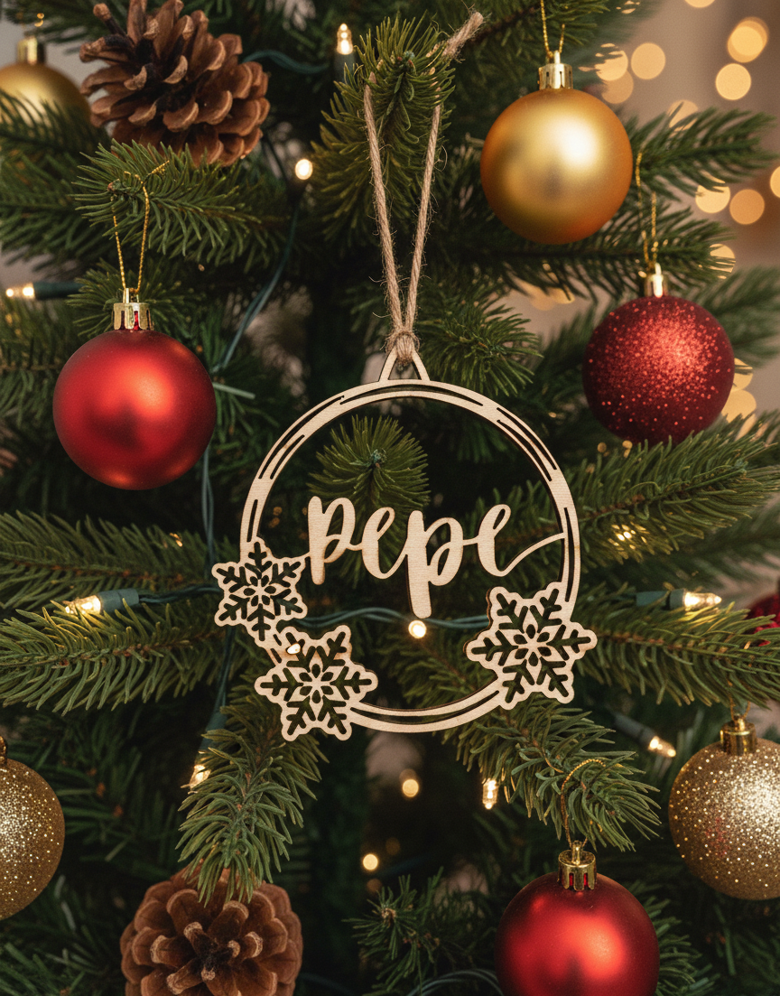 Bolas de Navidad estilo winter