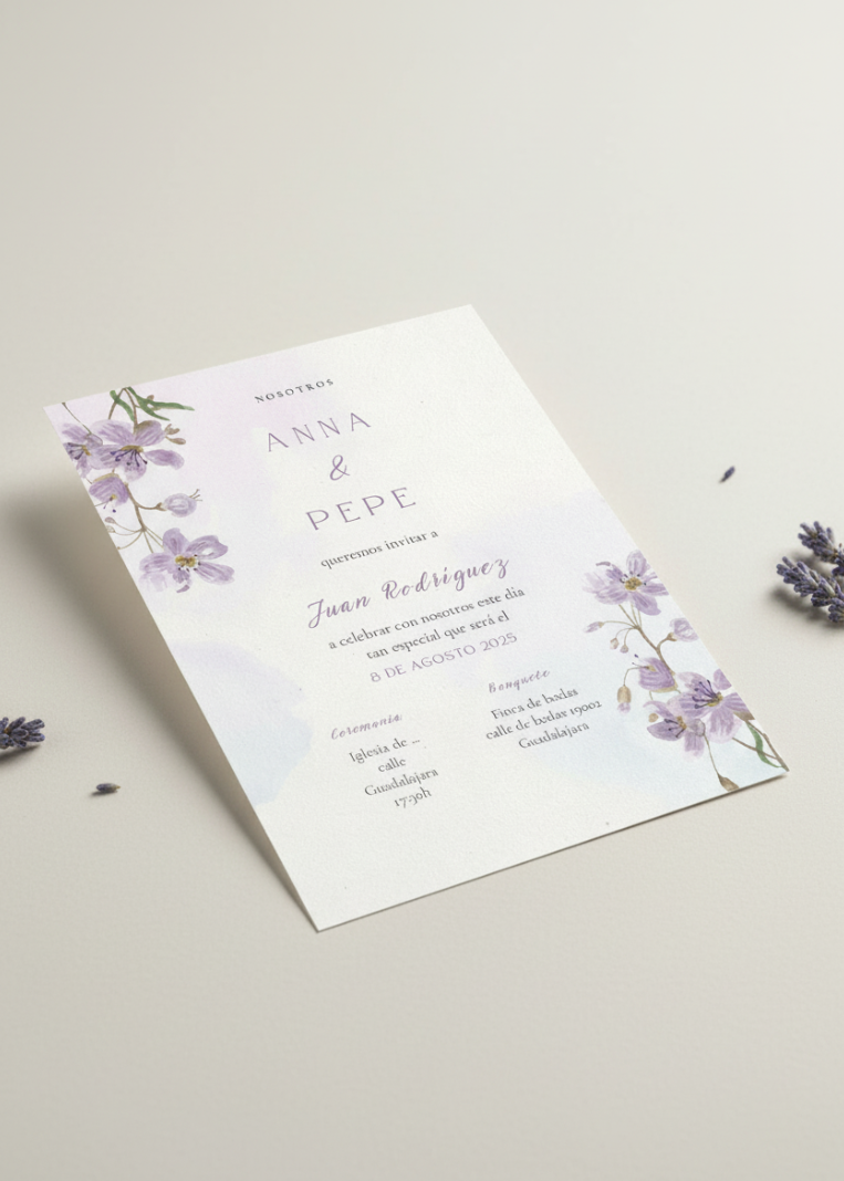 Invitación personalizada