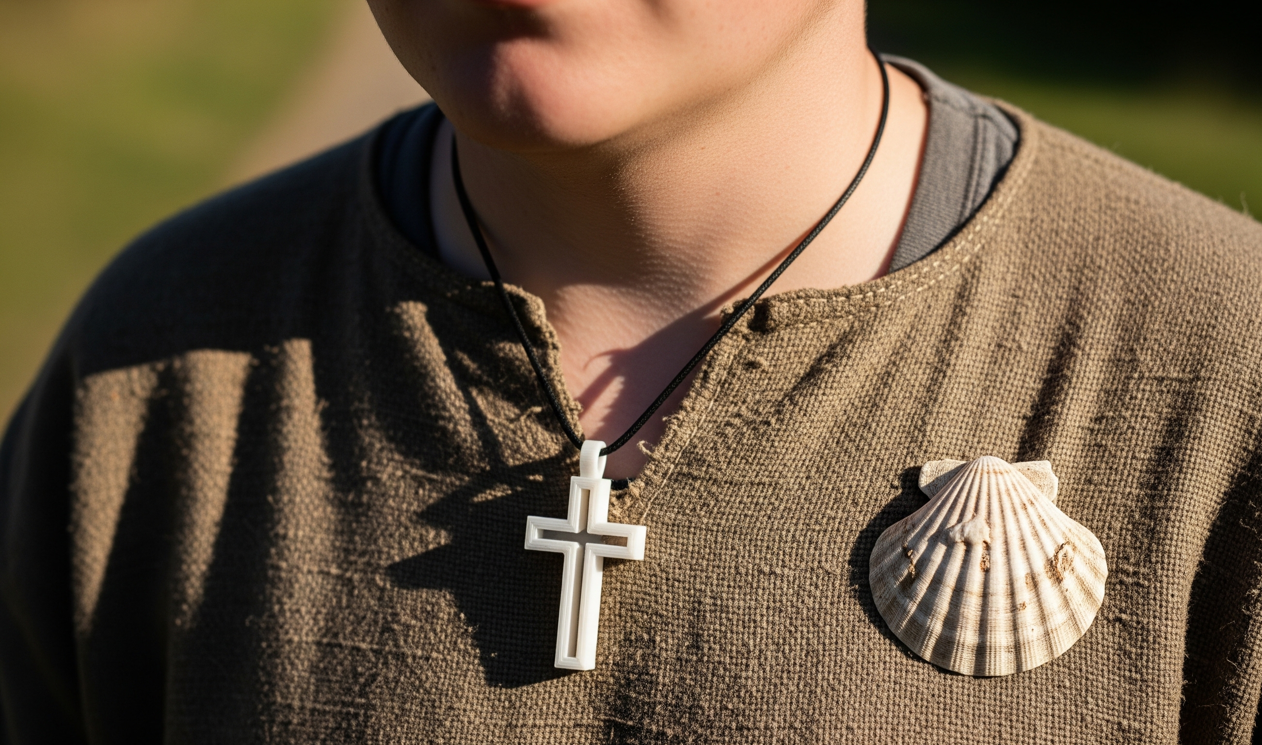 Collar de cruz de PLA