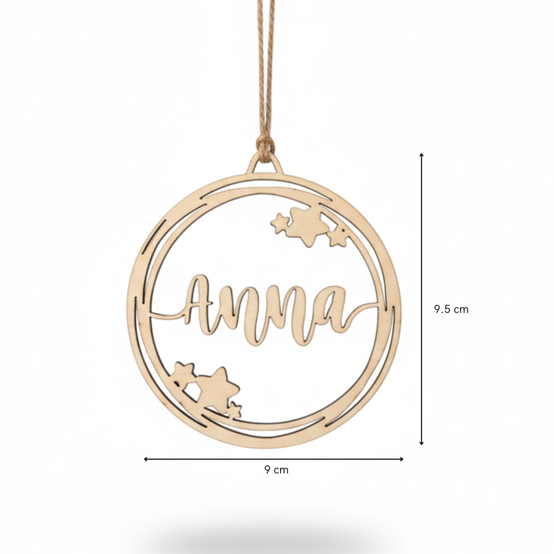 Bolas de Navidad estilo estrellas