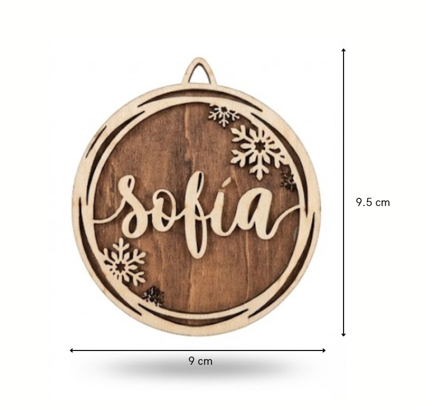 Bola de Navidad Invernal