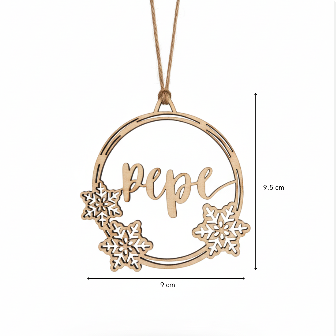 Bolas de Navidad estilo winter