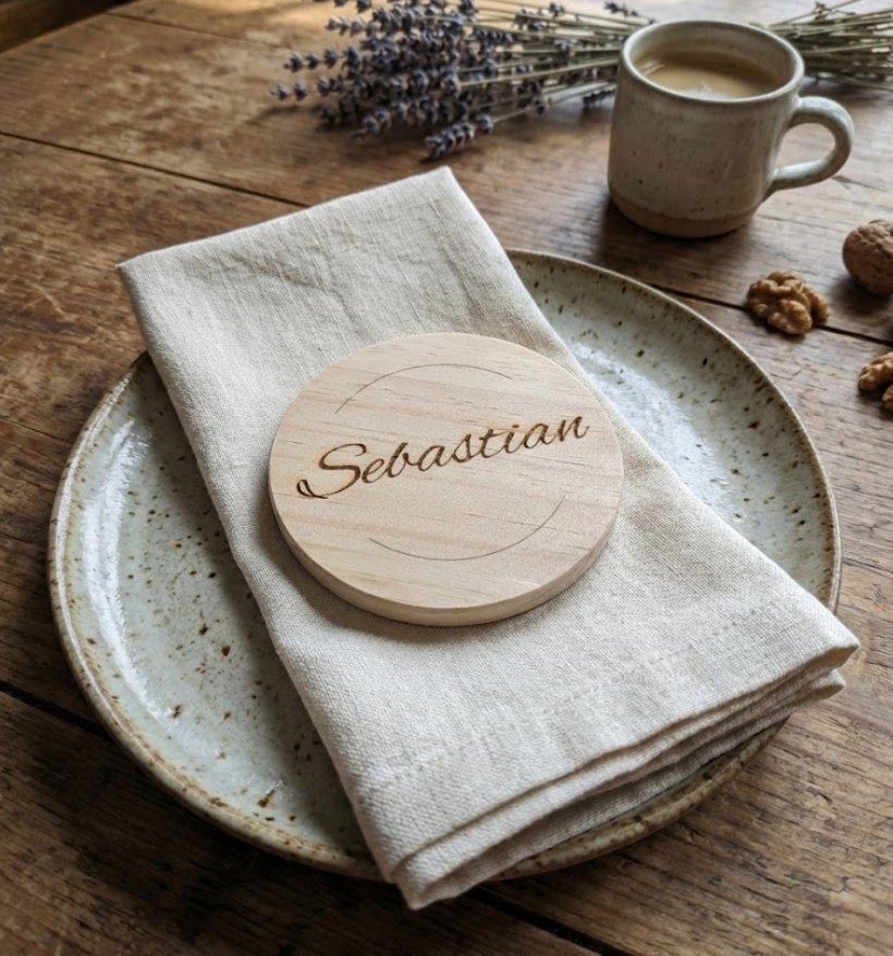 Posavasos de madera básico