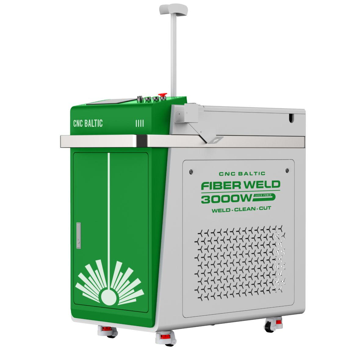 FIBER-WELD 3000W : Laser welding machine ( All-In )