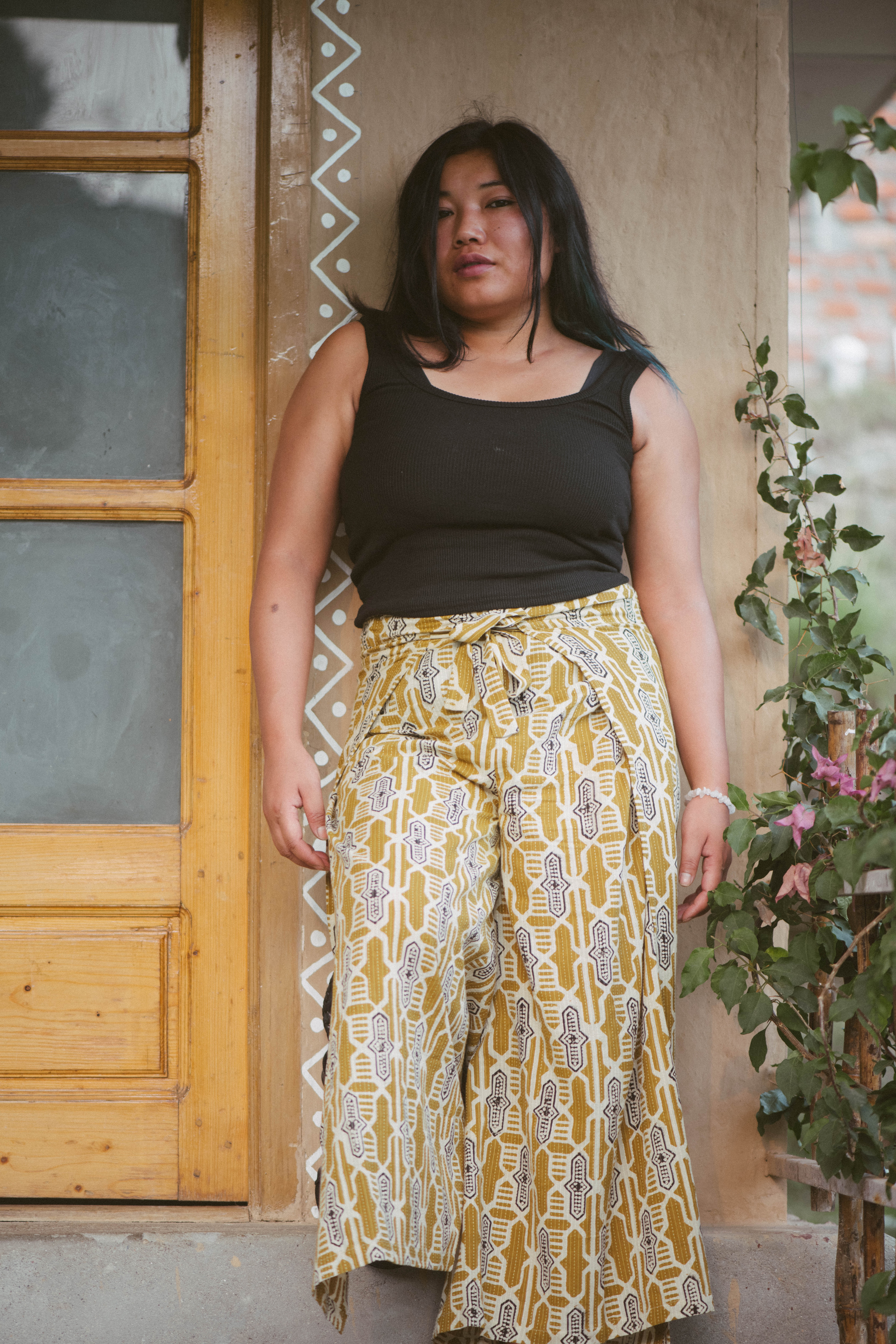 Classic Wrap Pants Fit 4