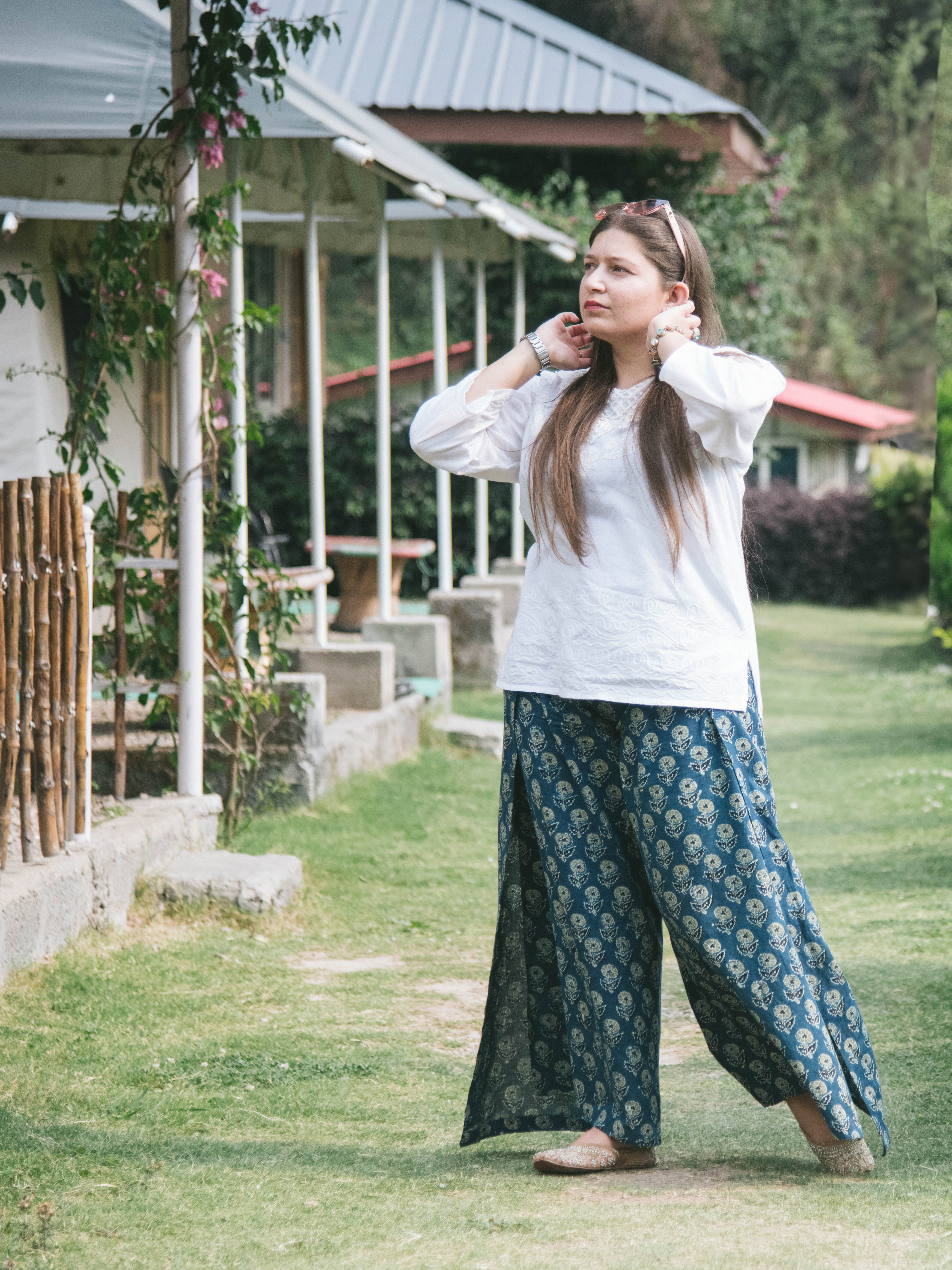 Classic Wrap Pants Fit 3 