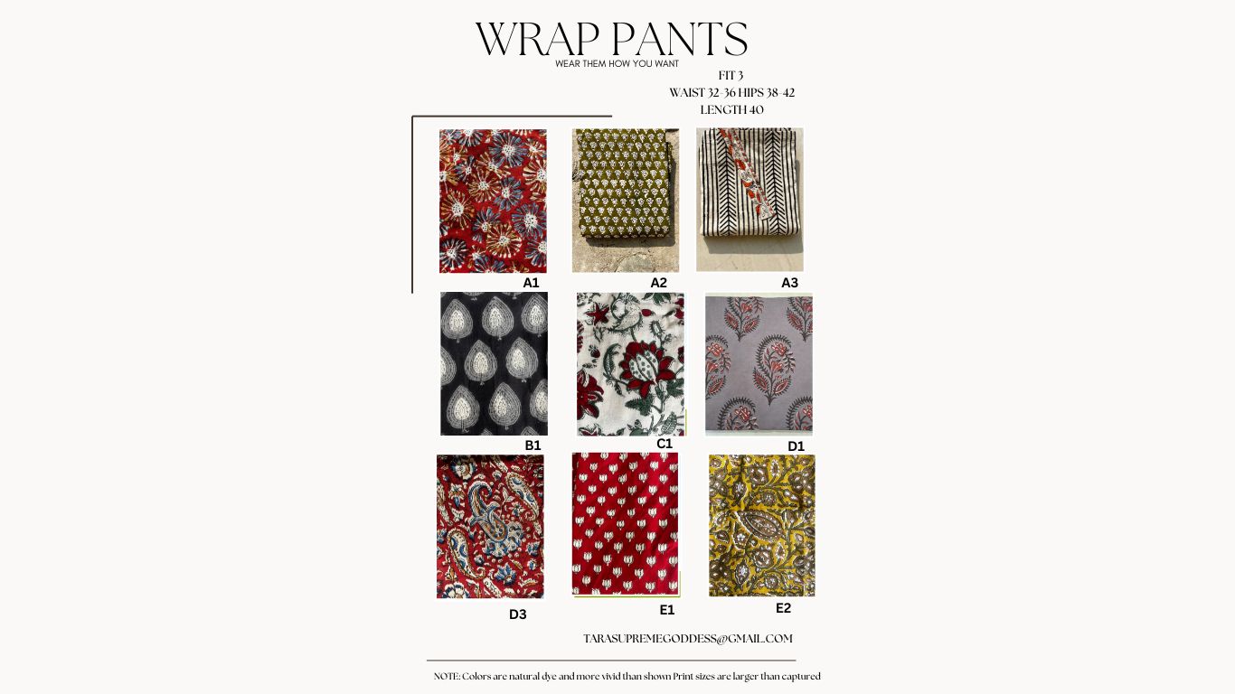 Classic Wrap Pants Fit 3 