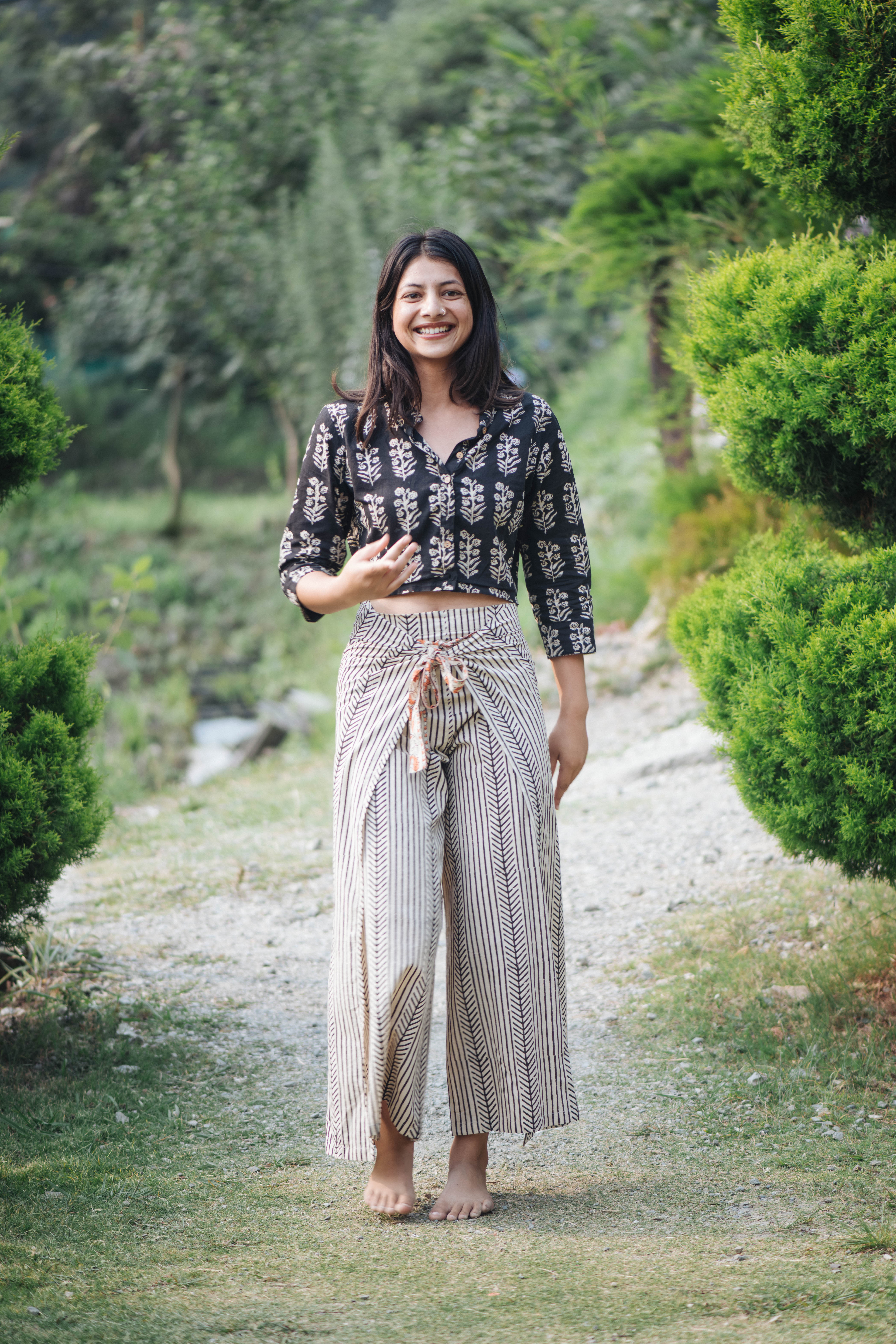 Classic Wrap Pants Fit 1