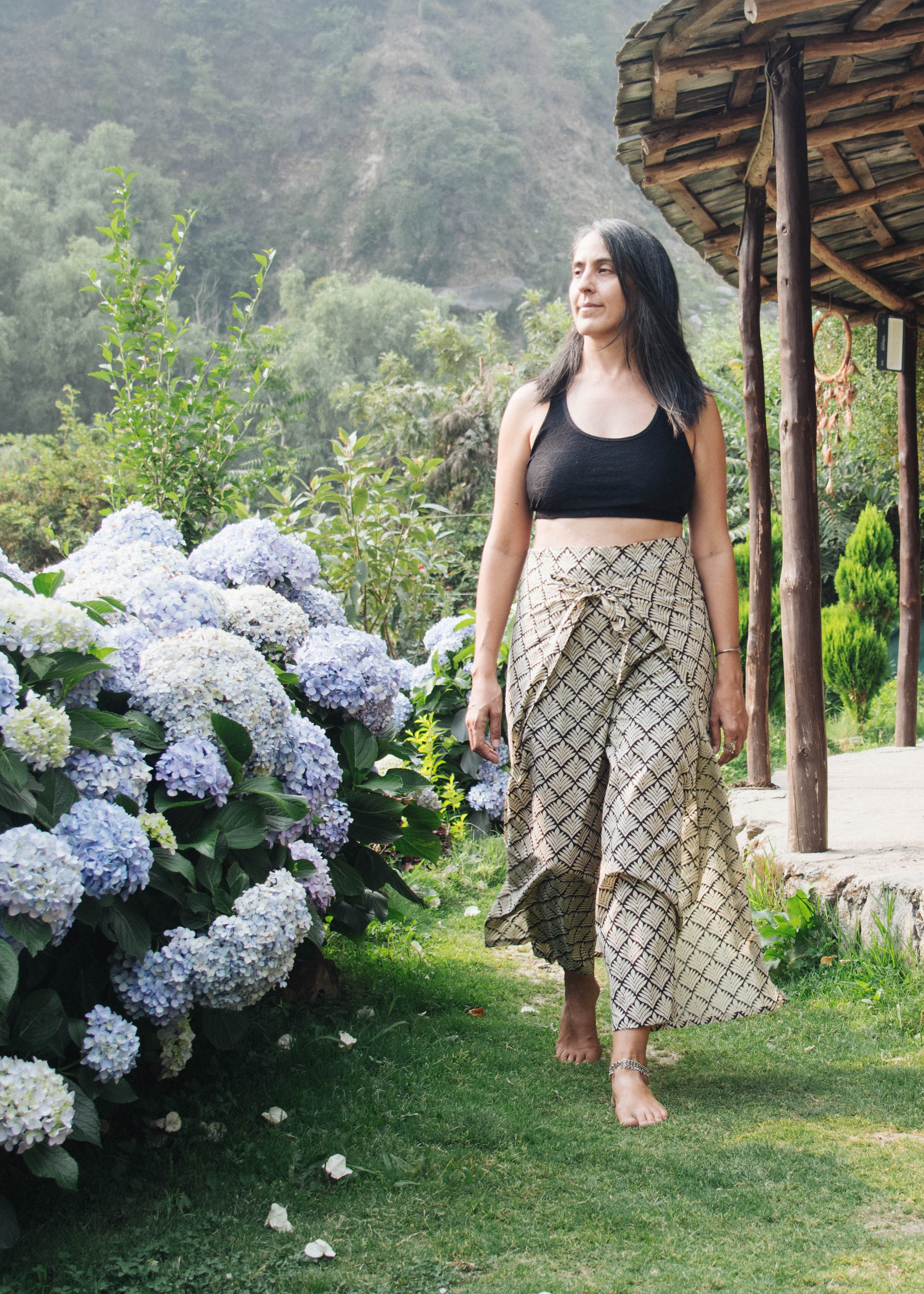 Classic Wrap Pants Fit 2