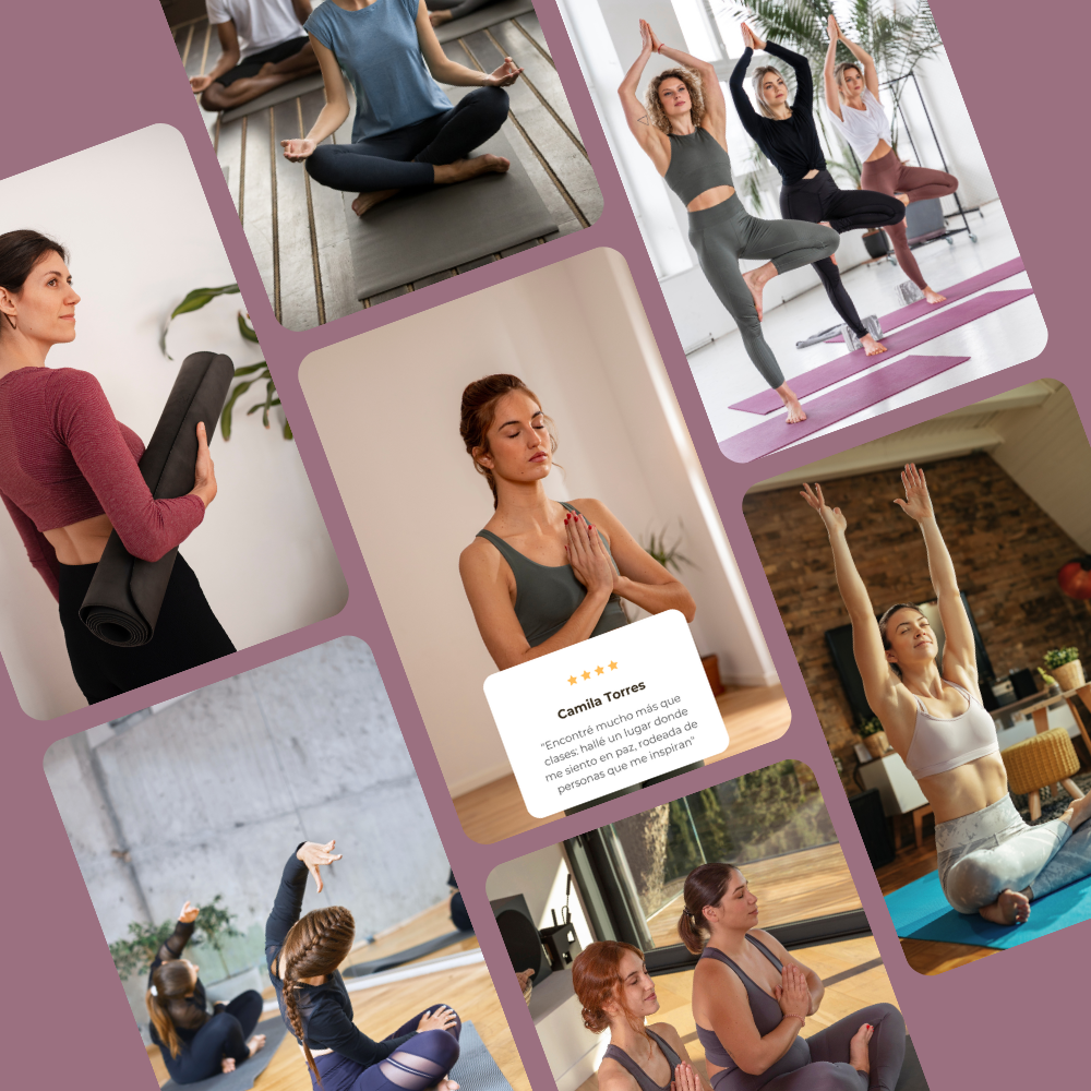 Pack de Redes Sociales para Yoga