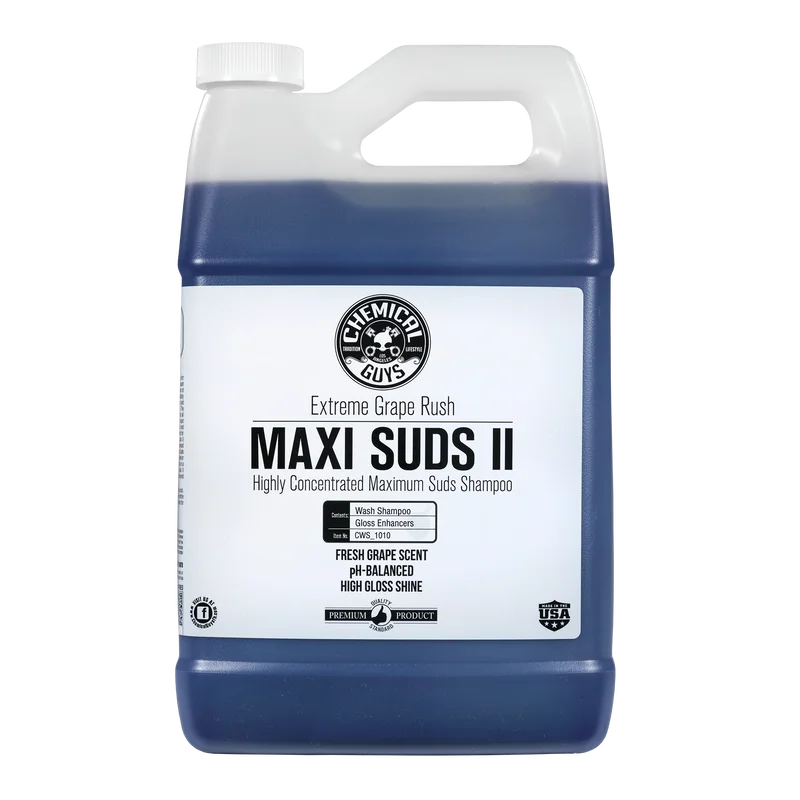 Chemical Guys Maxi Suds II Extreme Grapes Rush Shampoo 