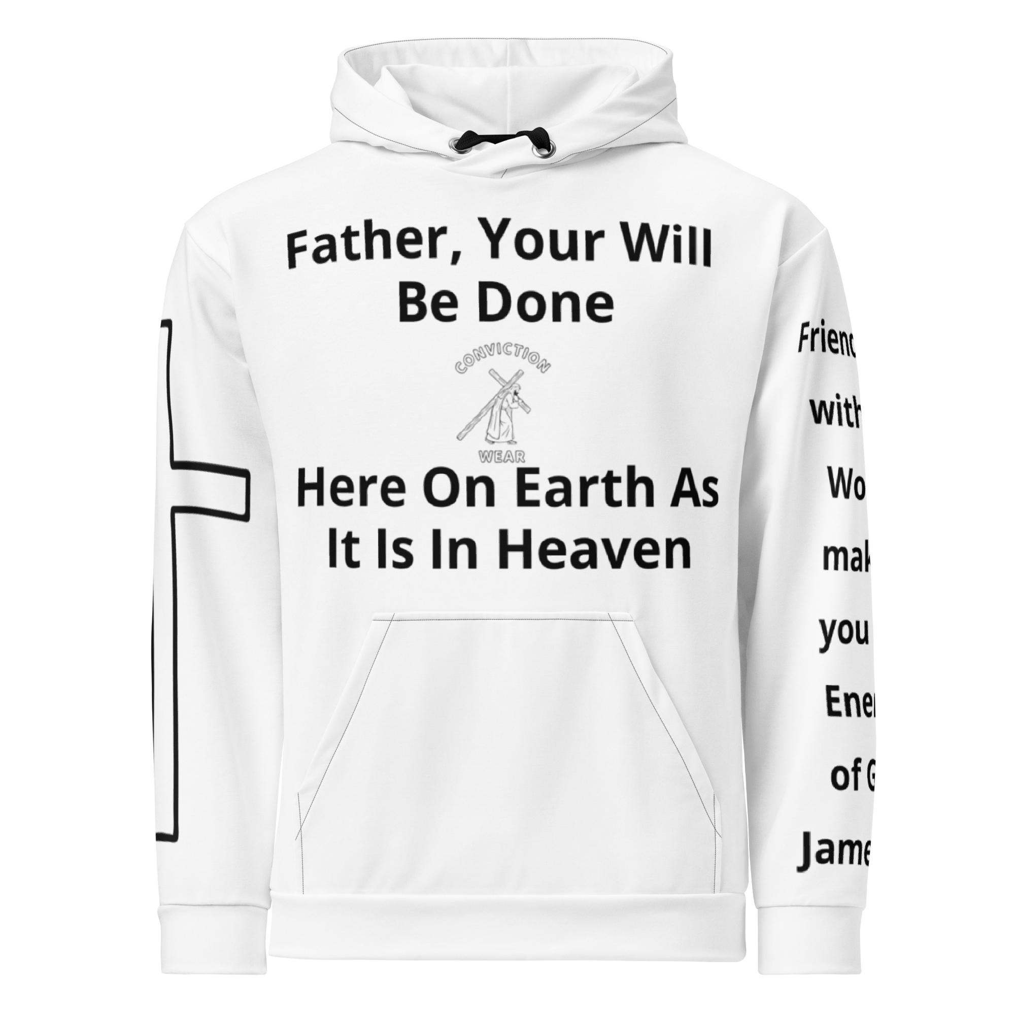 Unisex cotton hoodie