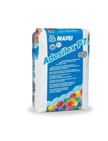 Tile Adhesive Mapei Adesilex P7 25 kg C2T Grey