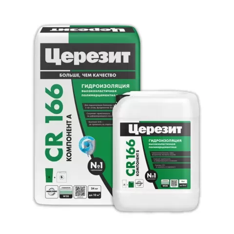 Two-Component Waterproofing Ceresit CR 166 – 32 kg (24+8)