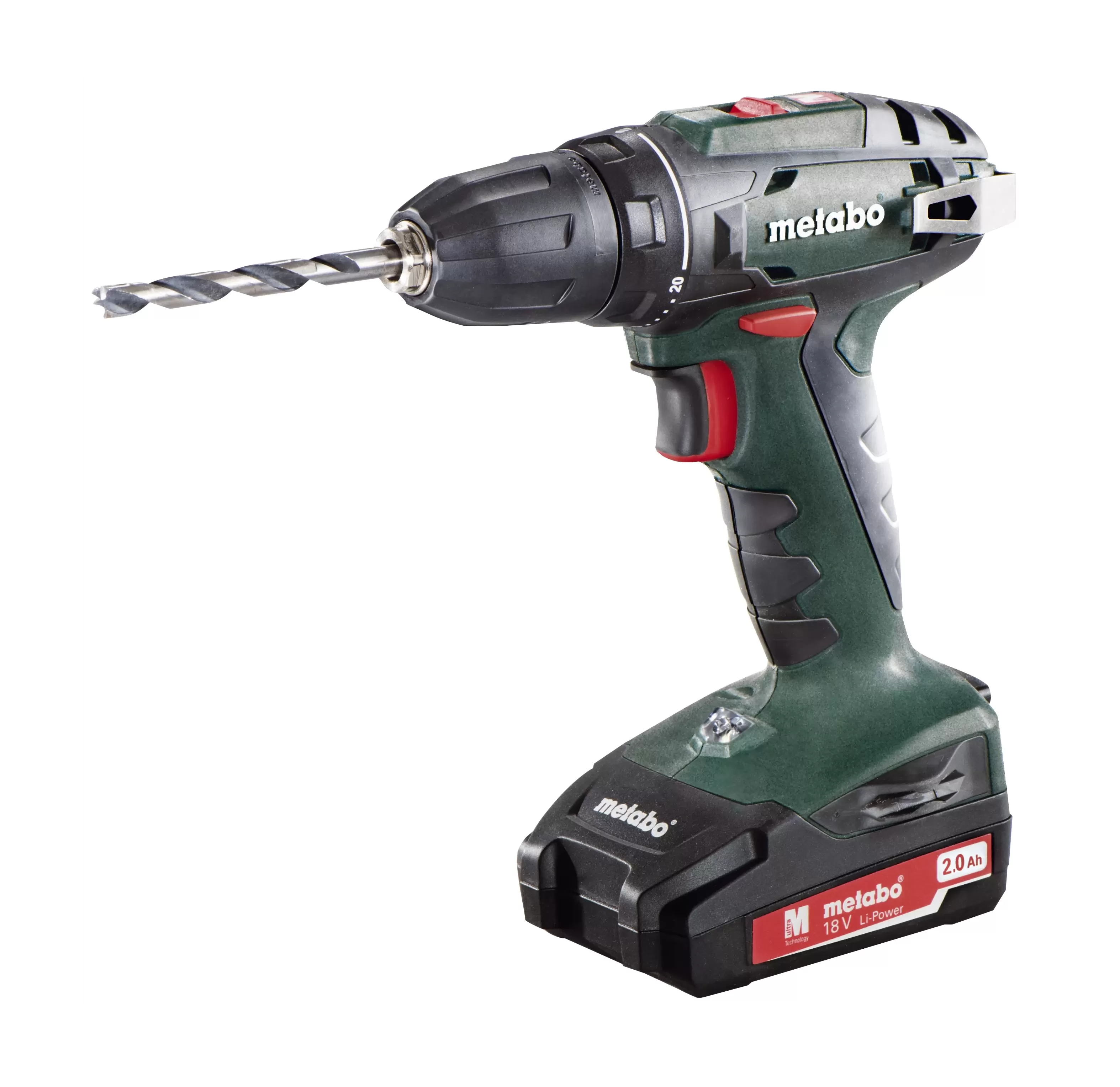 Metabo power tools at a special price upon request Cordless Drill Driver METABO BS 18 18V 2x2.0Ah, 48Nm, 10mm