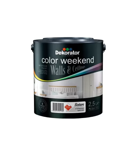Interior paint Decorator CW satin – morning magic 2.5 L all colours