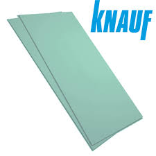 Moisture-Resistant Gypsum Board KNAUF H13 12.5/1200/2000 mm