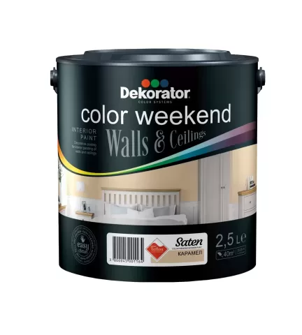 Interior paint Decorator CW satin – morning magic 2.5 L all colours